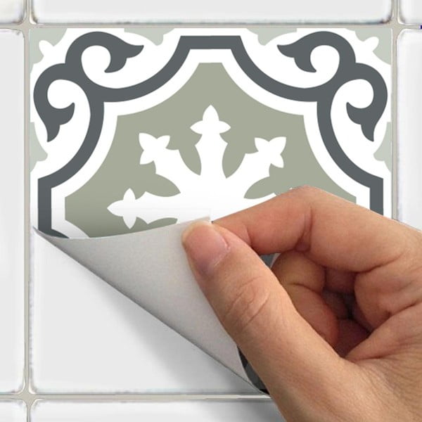 Zestaw 30 naklejek ściennych Ambiance Oslo, 10x10 cm-image-3