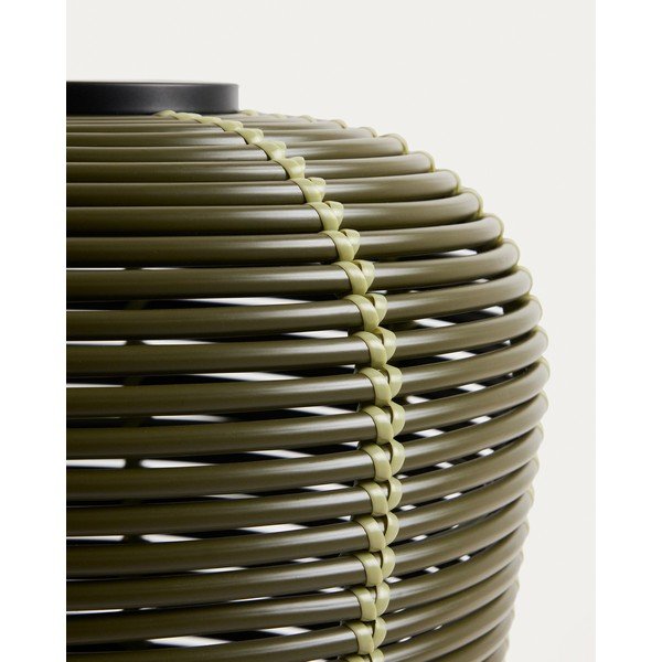 Lampa zewnętrzna stołowa/przenośna LED solarna/na USB ø 35 cm Garoina – Kave Home-image-4