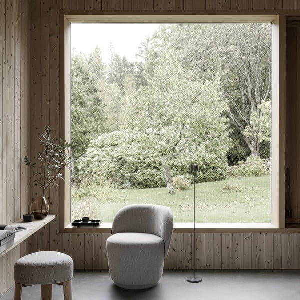 Beżowy filcowy fotel KUON – Blomus-image-2