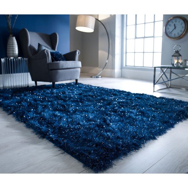 Niebieski dywan Flair Rugs Dazzle, 60x110 cm-image-4
