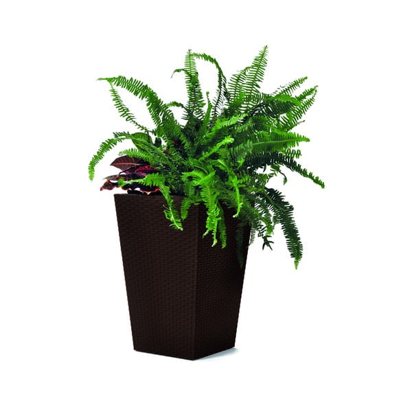 Plastikowa osłonka na doniczkę Rattan – Keter