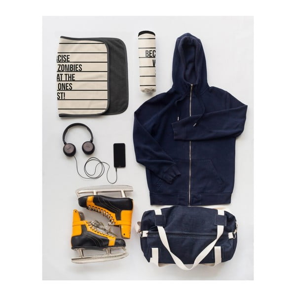 Sportowy ręcznik bawełniany Really Nice Things Zombies, 45x70 cm-image-2