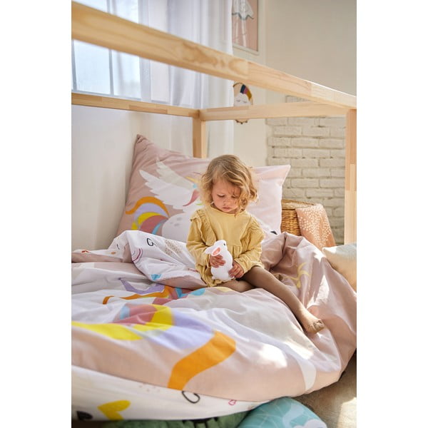Bawełniana jednoosobowa pościel dziecięca 140x200 cm Unicorn – Bonami Selection-image-2