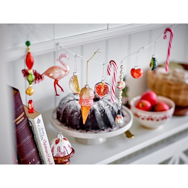 Szklane ozdoby świąteczne zestaw 5 szt. 5,5 cm Finka – Bloomingville-image-1