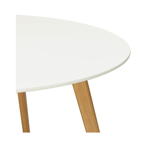 Biały stół do jadalni Kokoon Design Camden-image-1