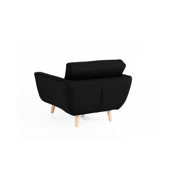 Czarny fotel Max Winzer Melvin-image-2