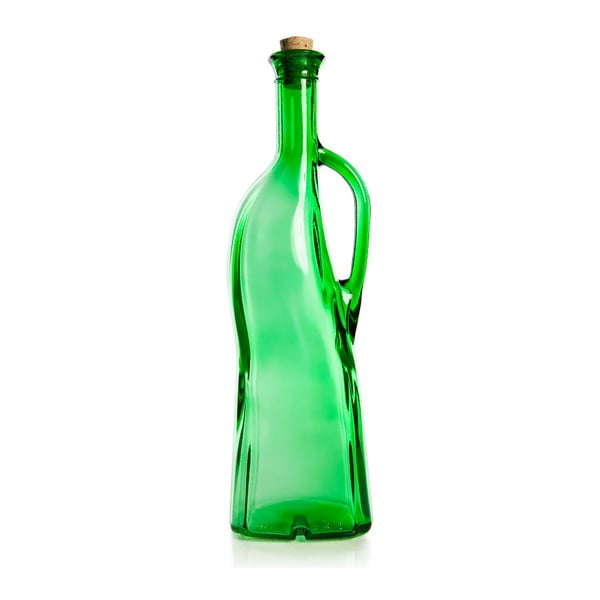 Zielona butelka na olej Mezzo, 750 ml