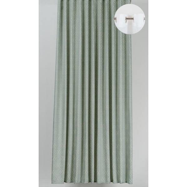 Miętowa zasłona 135x260 cm Sesimbra – Mendola Fabrics