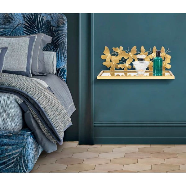 Szafka nocna w kolorze złota Butterfly – Mauro Ferretti-image-1