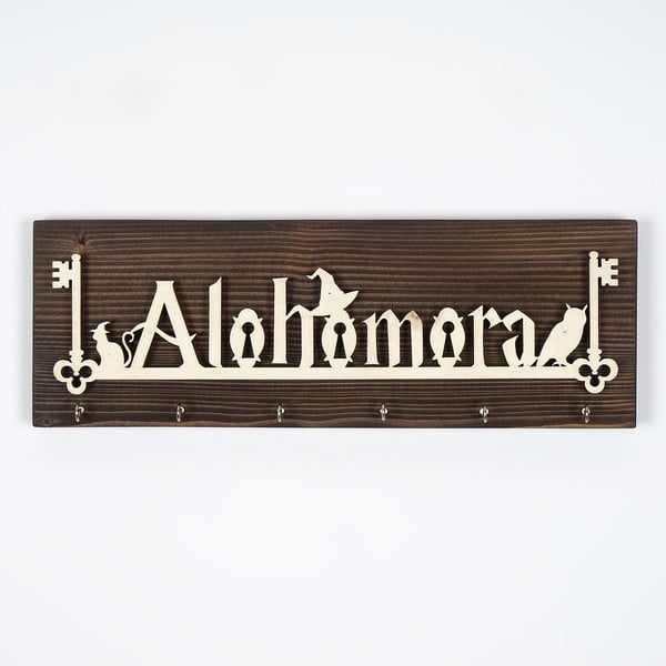 Drewniany wieszak ścienny na klucze – Wallity-image-1