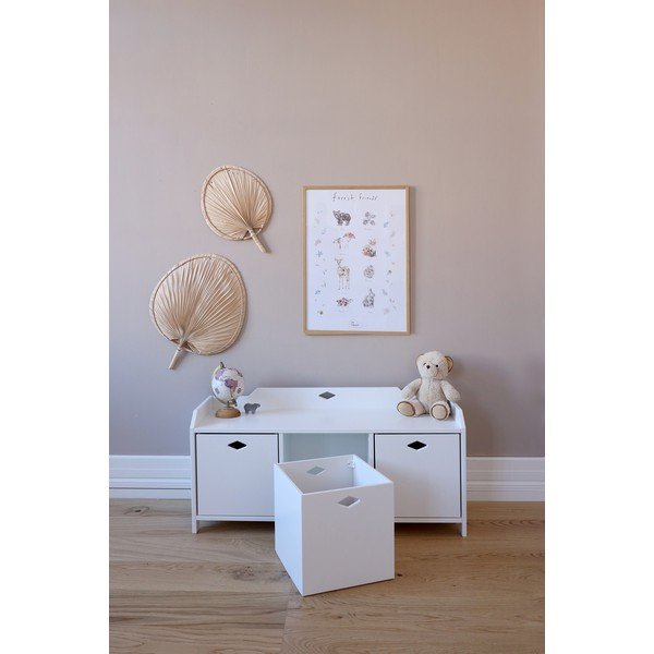 Biała komoda dziecięca 99,5x32x48 cm Luca – Cam Cam Copenhagen-image-3