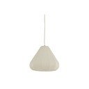 Kremowa lampa wisząca z papierowym kloszem ø 10 cm Sarella – Light & Living
