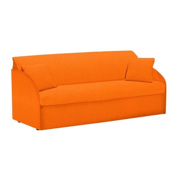 Pomarańczowa rozkładana sofa trzyosobowa 13Casa Amigos