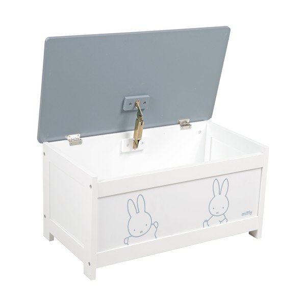 Biały pojemnik dziecięcy 60x32x30 cm Miffy – Roba-image-2