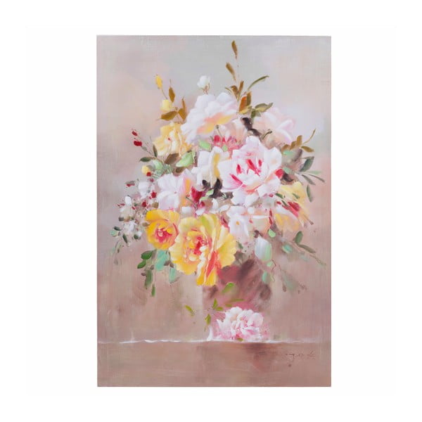 Obraz Flowers Painting, 60x90 cm