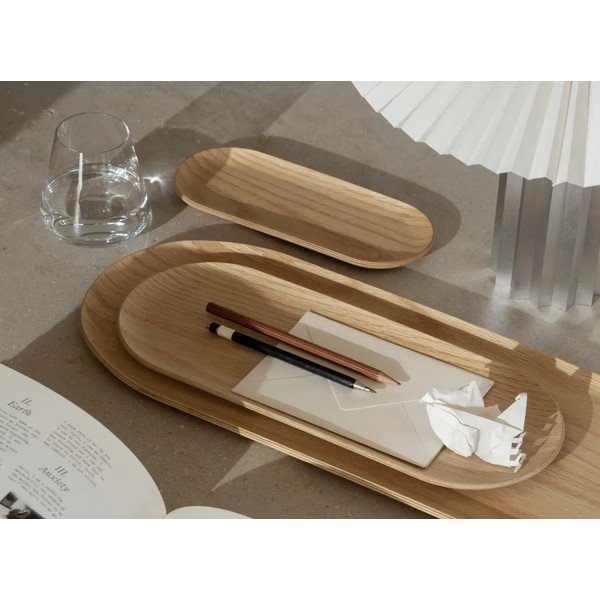 Drewniana taca dekoracyjna Baki – Blomus-image-1
