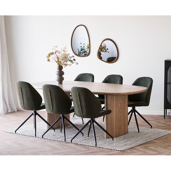 Stół w dekorze jesionu 110x210 cm Serra – House Nordic-image-3