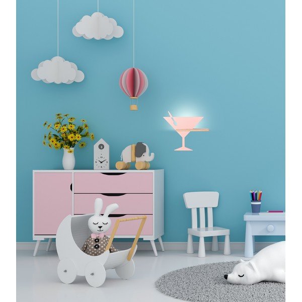 Różowy kinkiet LED Piccolo – Candellux Lighting-image-1