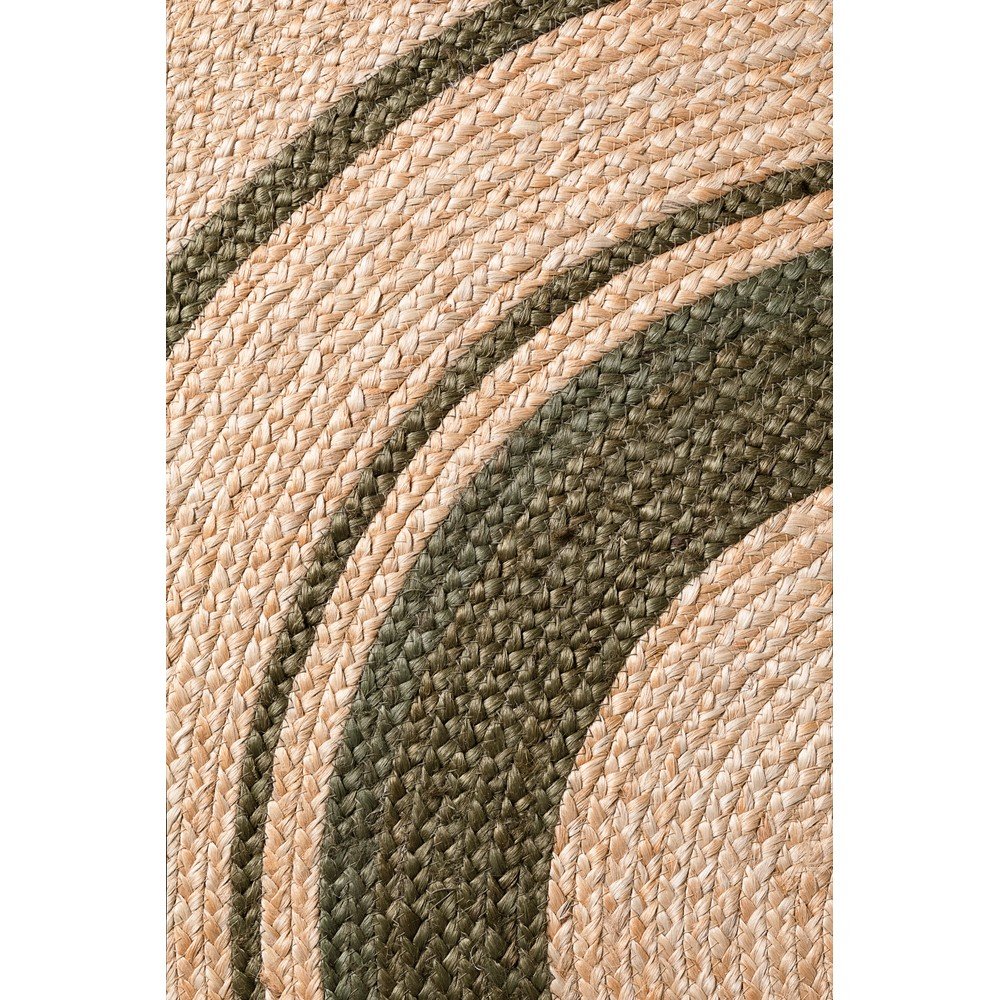 Okrągły ręcznie tkany dwustronny dywan z juty w naturalnym kolorze ø 150 cm Basil – Hanse Home (zdjęcie 9)