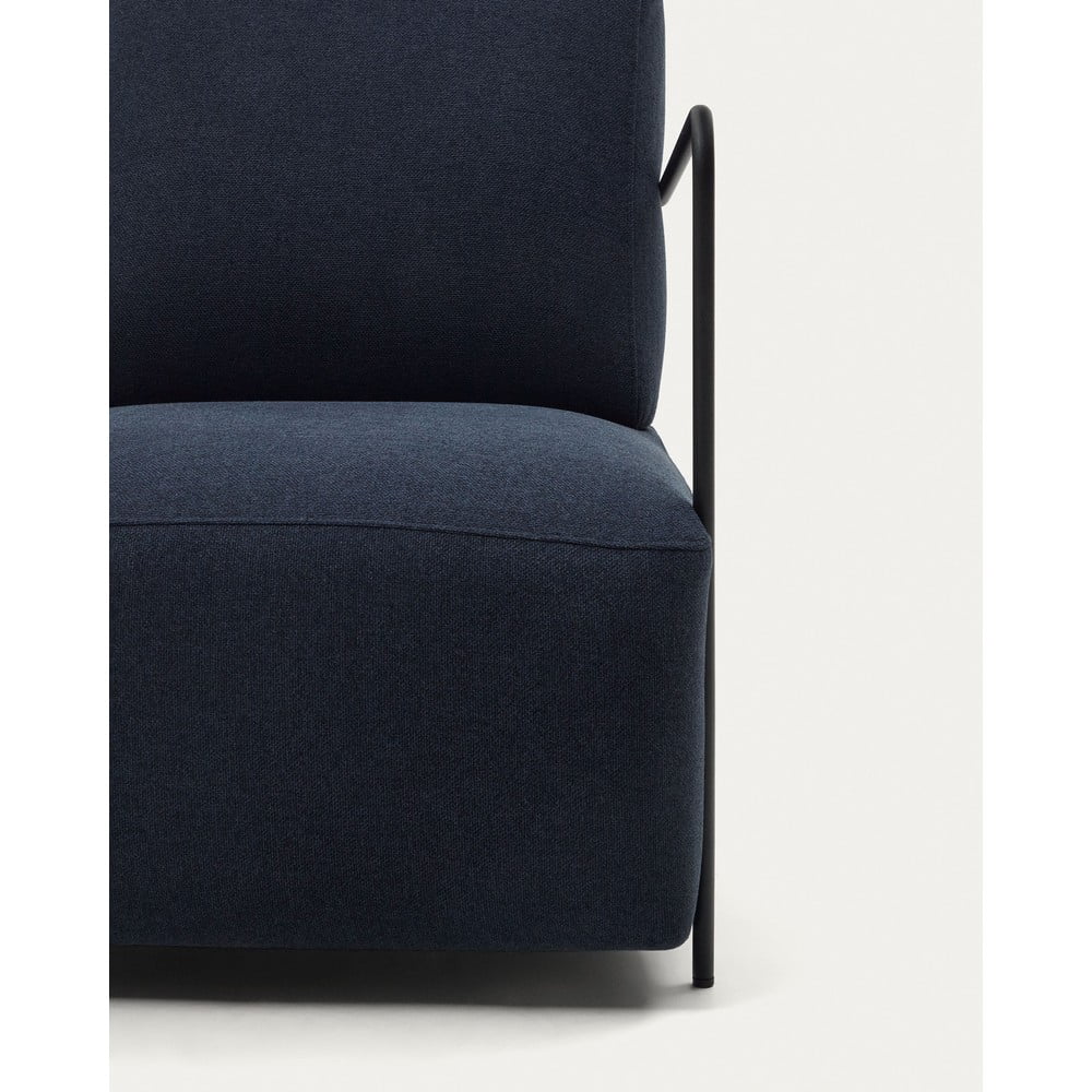 Niebieski fotel Gamer – Kave Home (zdjęcie 8)