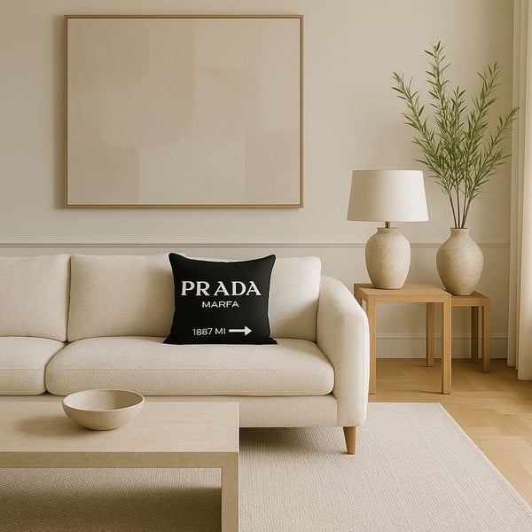 Poszewka na poduszkę 43x43 cm Prada – Mila Home-image-3