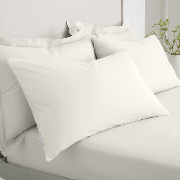 Poszewki na poduszki z perkalu bawełnianego zestaw 2 szt. 50x75 cm Cotton Percale – Bianca-image-2