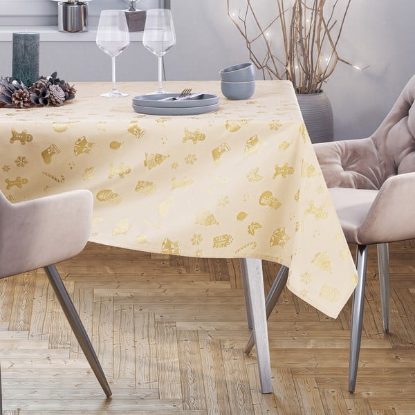 Obrus ze świątecznym motywem 80x80 cm – AmeliaHome-image-1