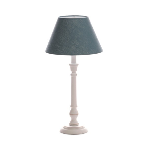 Lampa stołowa Laura Light Blue/Washed White, 51 cm
