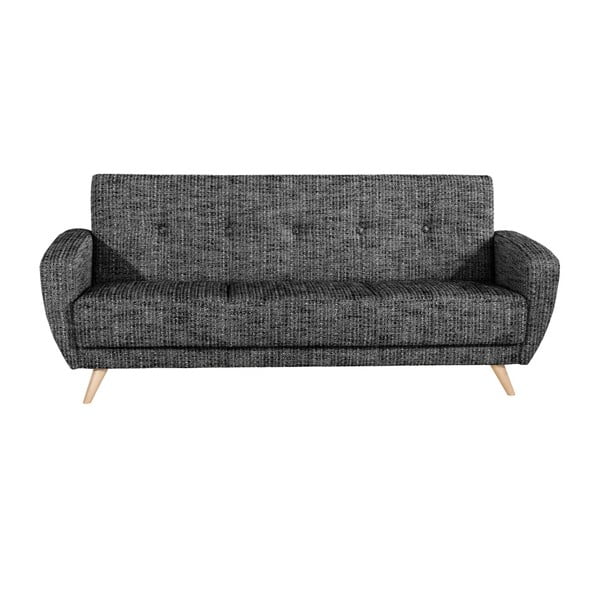 Czarnobiała sofa rozkładana Max Winzer Justus