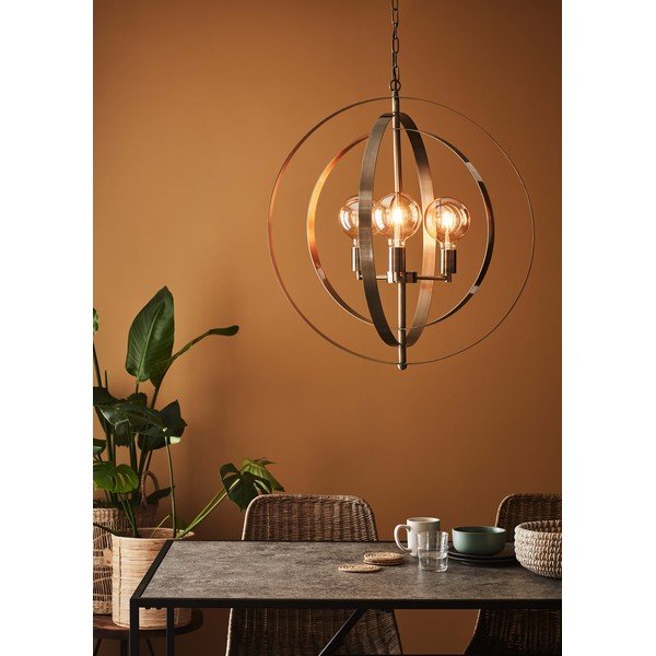 Lampa wisząca Markslöjd Orbit Pendant Antique 3L-image-1