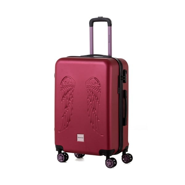 Czerwona walizka Berenice Wingy, 71 l