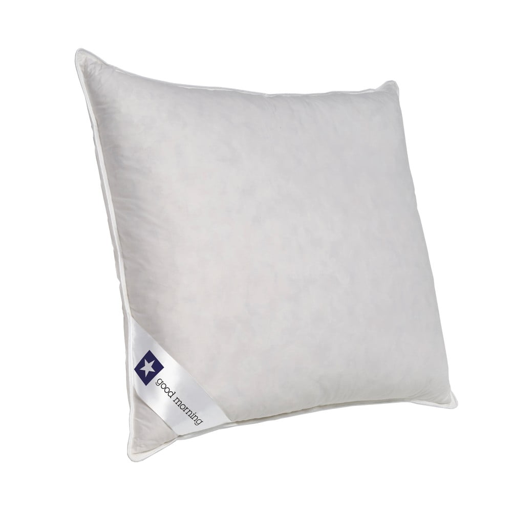 Biała poduszka z wypełnieniem z kaczego pierza Good Morning Duck, 60x70 cm