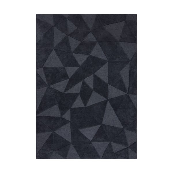 Szary dywan wełniany 230x160 cm Shard – Flair Rugs