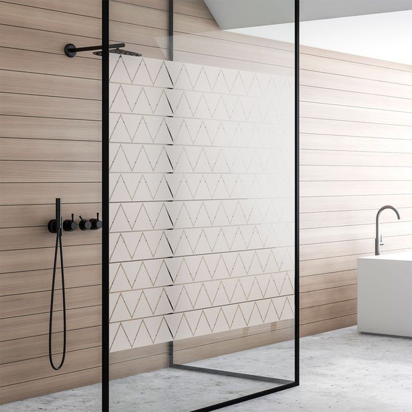 Zestaw naklejek na okno 100 szt. 10x10 cm Triangle – Ambiance-image-1