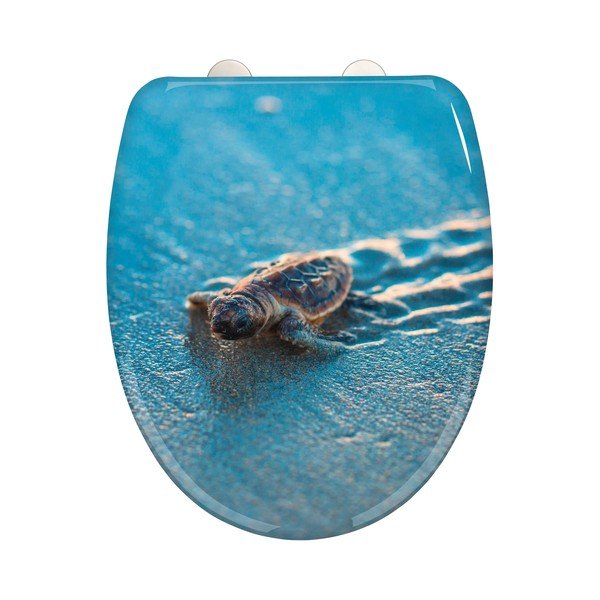 Deska sedesowa wolnoopadająca 37,5 x 41,5 cm Caretta – Wenko-image-2