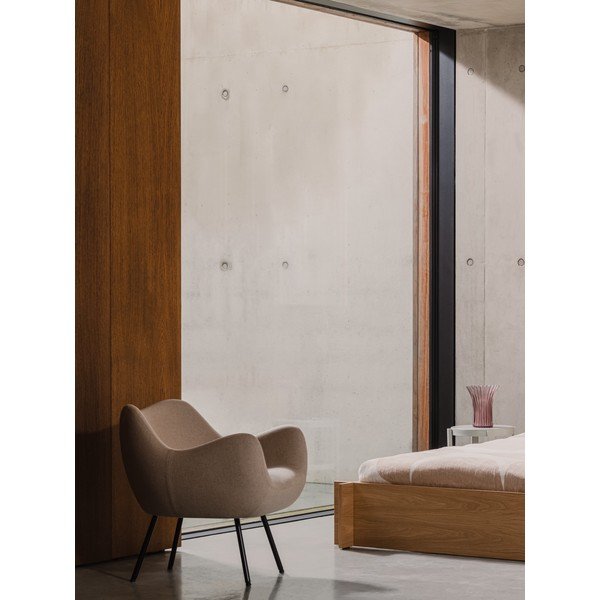 Beżowy wełniany fotel RM58 – noo.ma-image-3