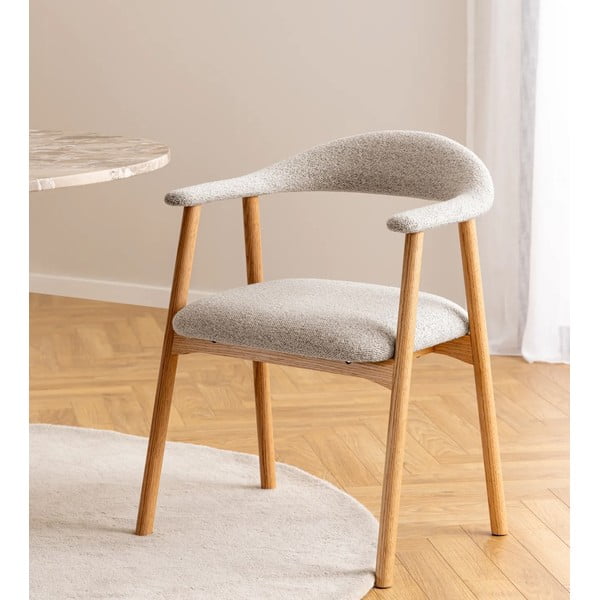 Beżowe/w naturalnym kolorze krzesło Addi – Actona-image-1