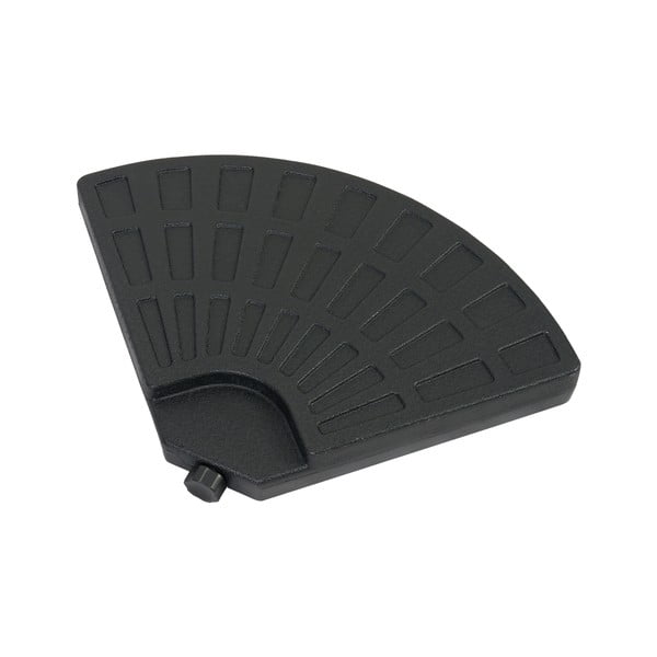 Czarna podstawka na parasol ogrodowy Bonami Essentials, ø 100 cm-image-4