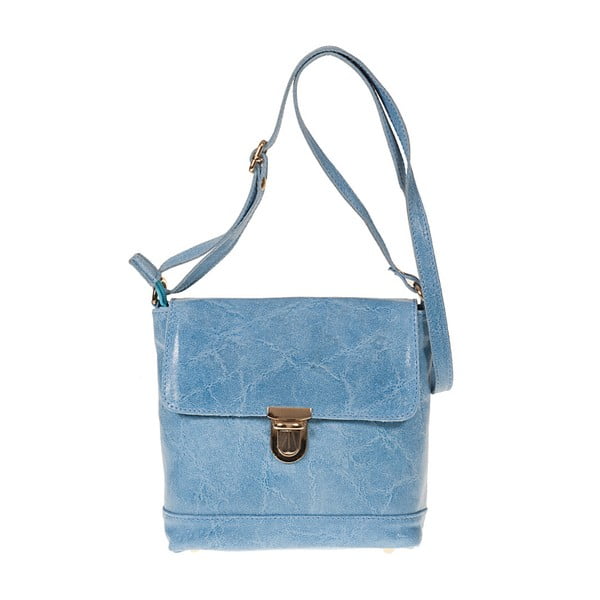 Niebieska torebka skórzana Giulia Bags Dulcibella