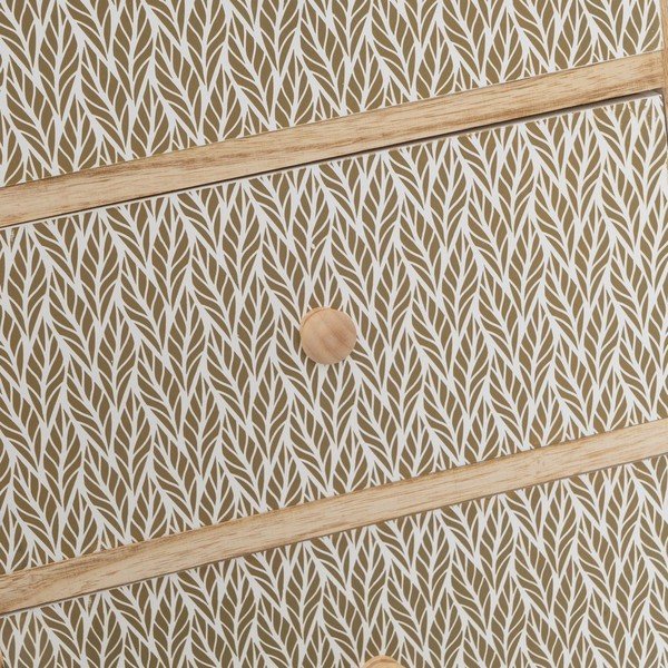 Wysoka komoda z litego drewna paulowni 40x73 cm – Casa Selección-image-4