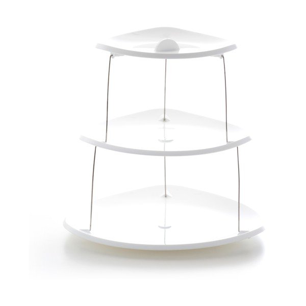 3-piętrowa biała etażerka InnovaGoods-image-2