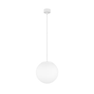 Biała matowa lampa wisząca Sotto Luce Tsuki, ⌀ 25 cm