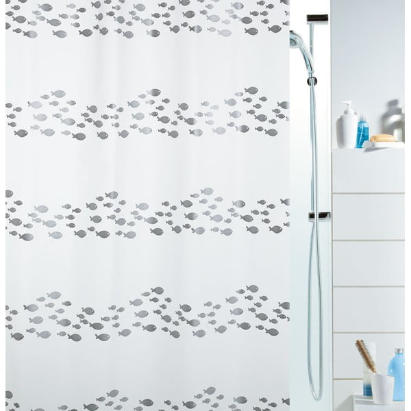 Zasłona prysznicowa 180x200 cm Shore – Spirella-image-1