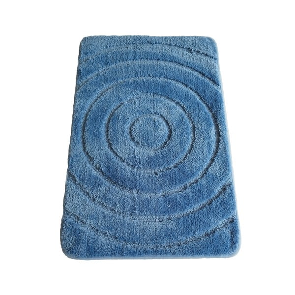 Niebieski dywanik łazienkowy 50x80 cm – JAHU collections