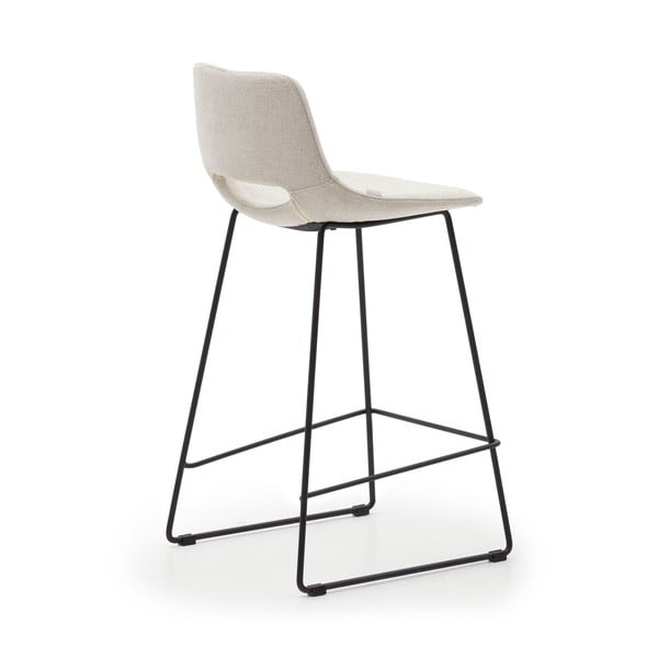 Beżowy hoker (wysokość siedziska 65 cm) Zahara – Kave Home-image-3