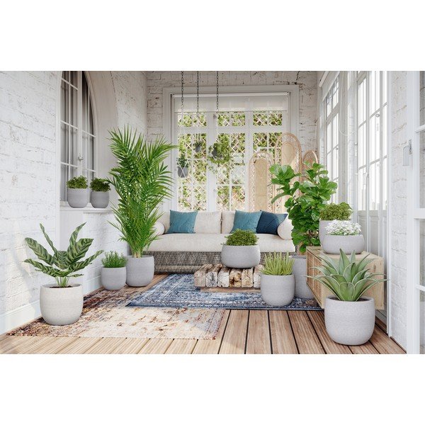 Ceramiczna ręcznie wykonana osłonka na doniczkę ø 29 cm Hemera – Artevasi-image-1