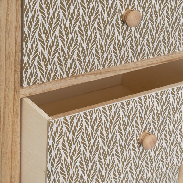Wysoka komoda z litego drewna paulowni 40x73 cm – Casa Selección-image-1