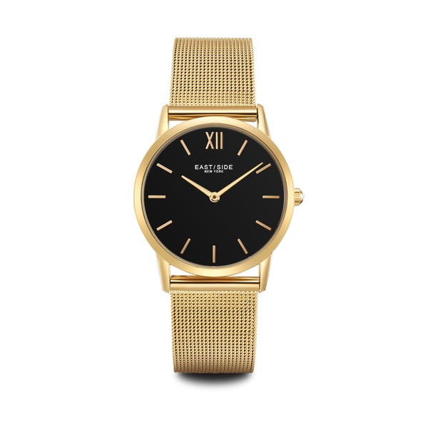 Zegarek damski w kolorze złota z czarnym cyferblatem Eastside Upper Union