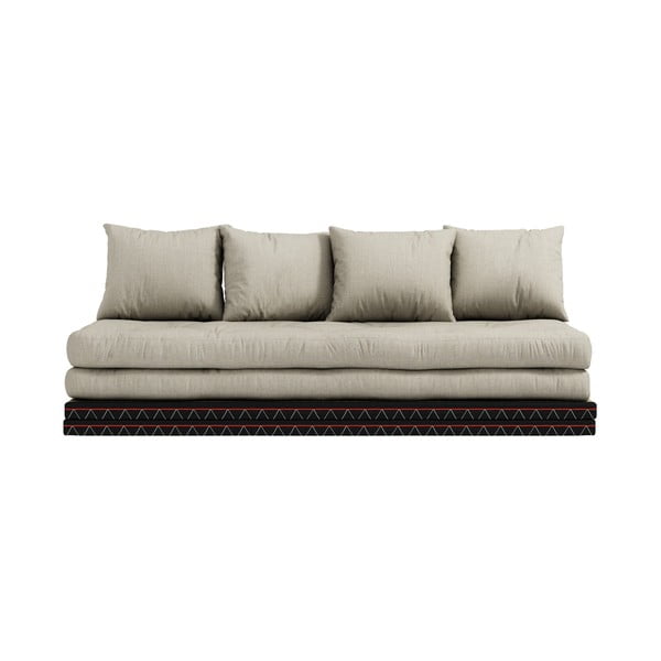 Sofa rozkładana z lnianym obiciem Karup Design Chico Linen