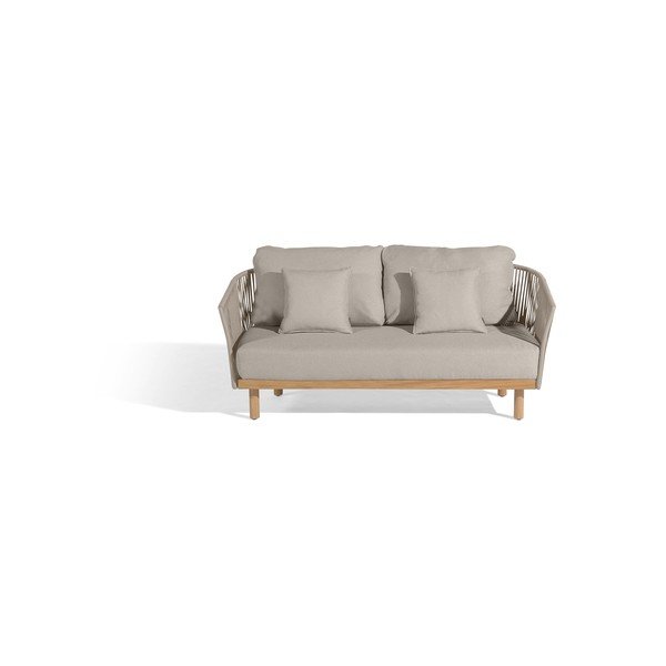 Szarobrązowa sofa ogrodowa Newport – Diphano